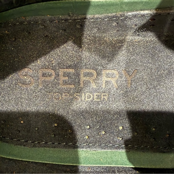 SPERRY Men's Navy Blue Suede Chukka Leather Boat Shoes Size 14 - Picture 7 of 9